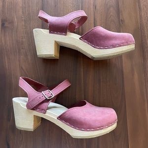 Anthropologie Swedish clog